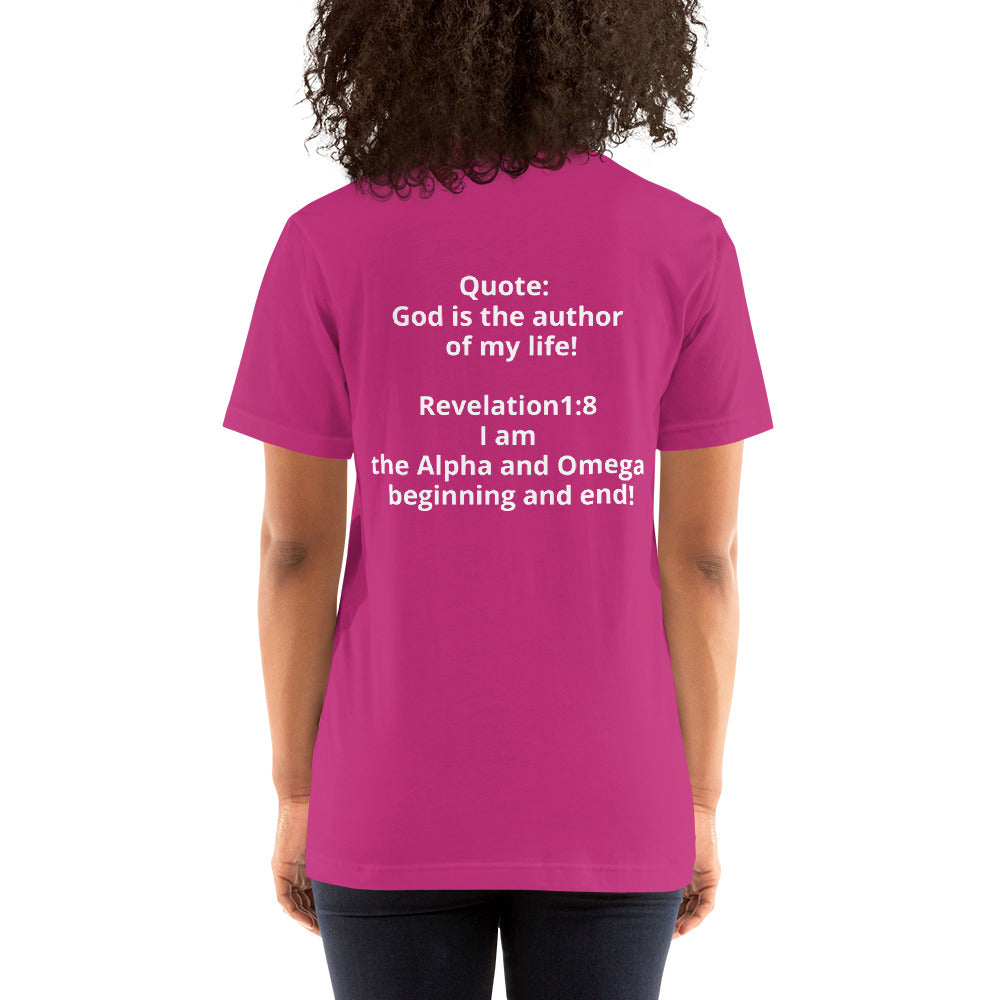 God is the author Women's Shirt